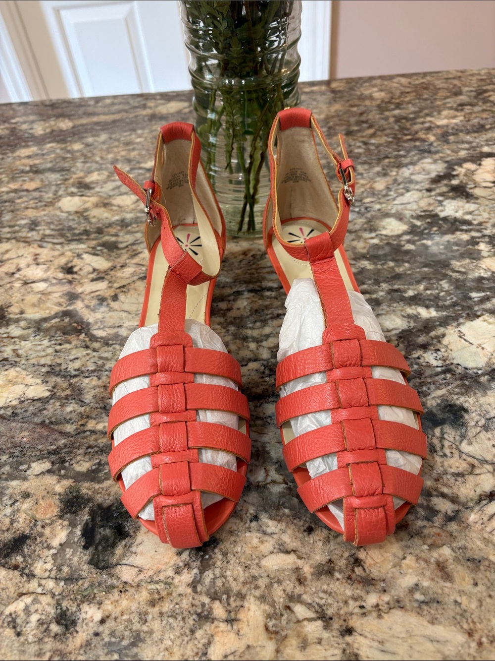NWT Isaac Mizrahi Live Leather Sandals